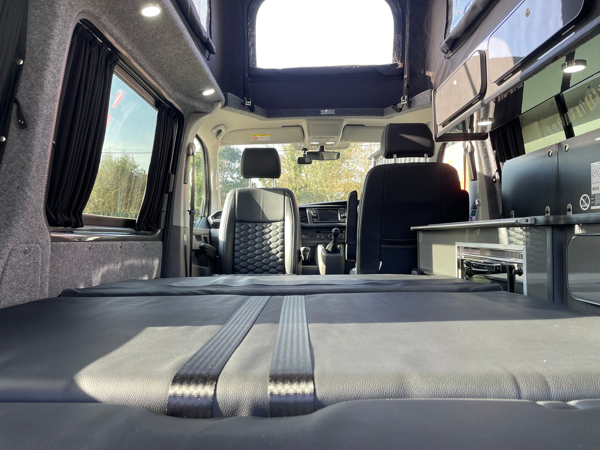 T6.1 Highline Campervan 2023 (23 plate) - Indium Grey with very low mileage RIB bed