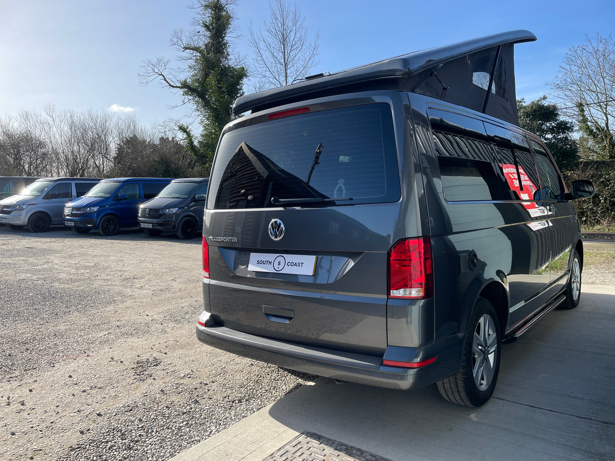 T6.1 Highline Campervan 2023 (23 plate) - Indium Grey with very low mileage RIB bed