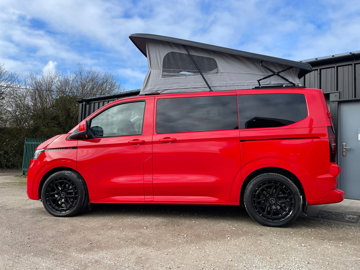 2025 VW Transporter T7 DSG Intensive Red SWB Freedom Campervan