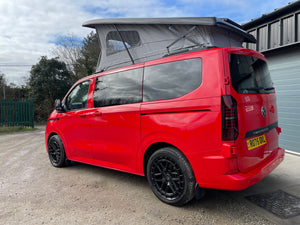 2025 VW Transporter T7 DSG Intensive Red SWB Freedom Campervan