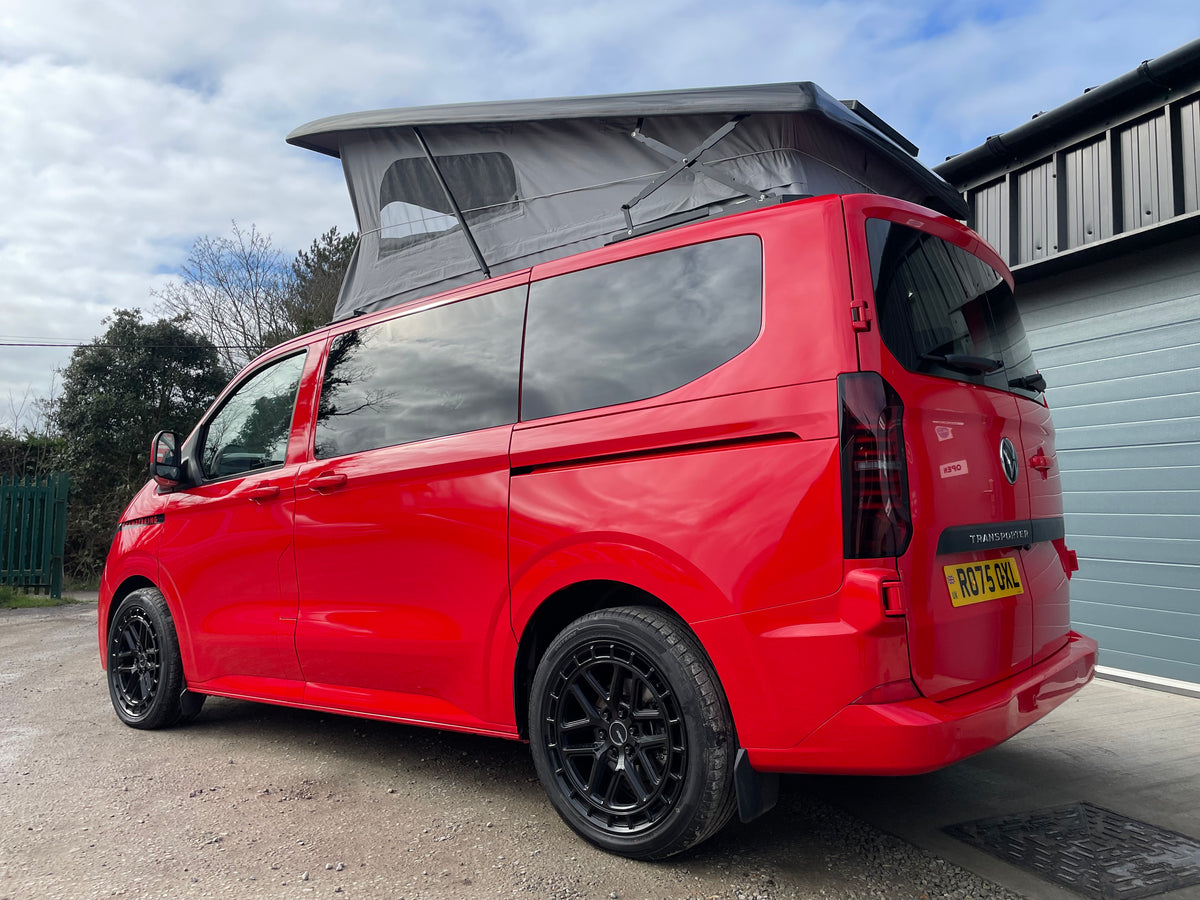 2025 VW Transporter T7 DSG Intensive Red SWB Freedom Campervan