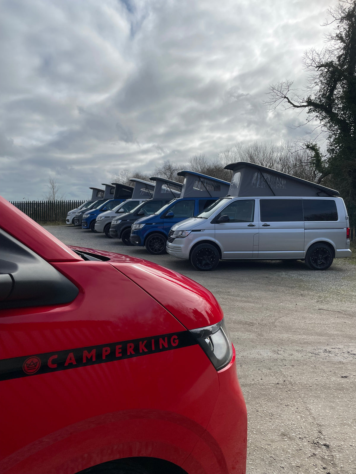 2025 VW Transporter T7 DSG Intensive Red SWB Freedom Campervan