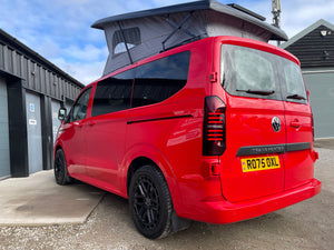 2025 VW Transporter T7 DSG Intensive Red SWB Freedom Campervan