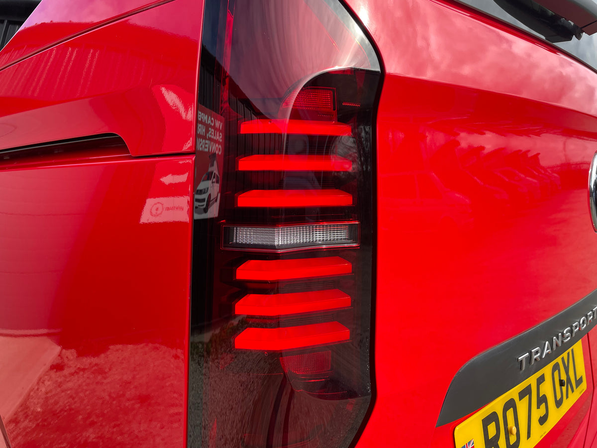 2025 VW Transporter T7 DSG Intensive Red SWB Freedom Campervan