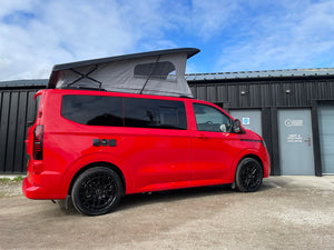2025 VW Transporter T7 DSG Intensive Red SWB Freedom Campervan