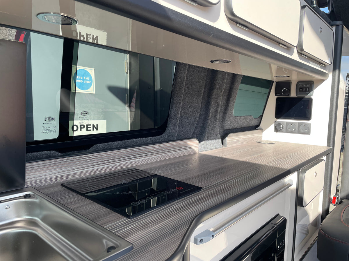 2025 VW Transporter T7 DSG Intensive Red SWB Freedom Campervan