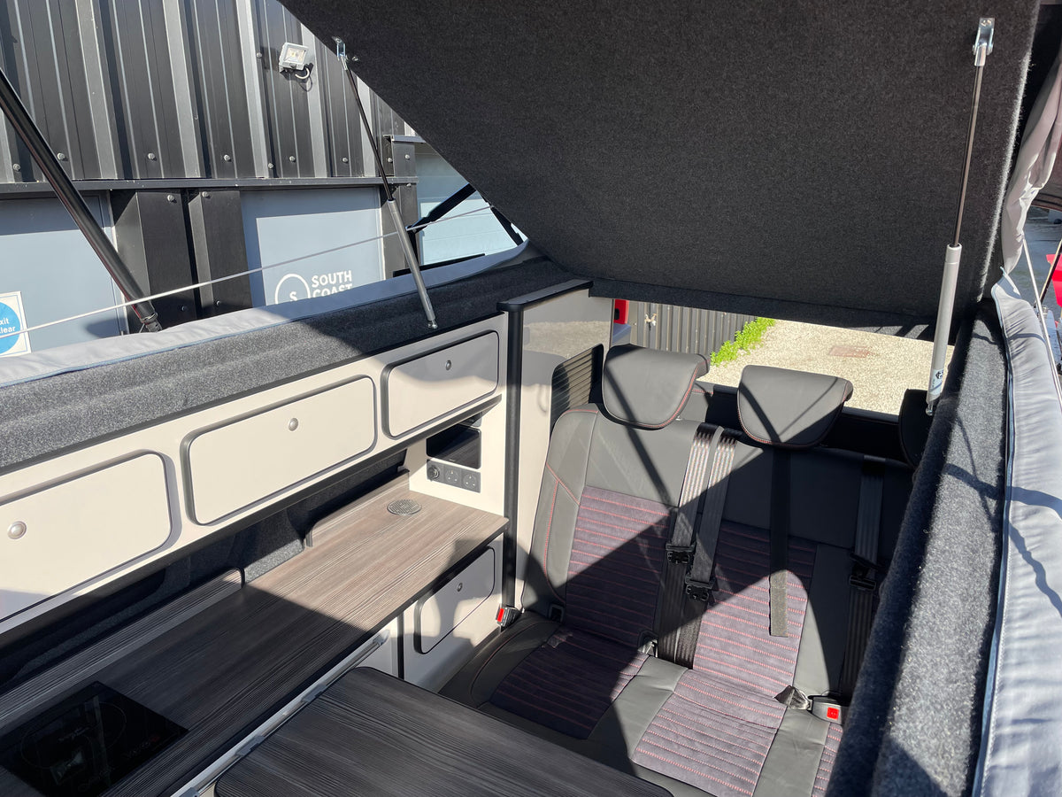 2025 VW Transporter T7 DSG Intensive Red SWB Freedom Campervan