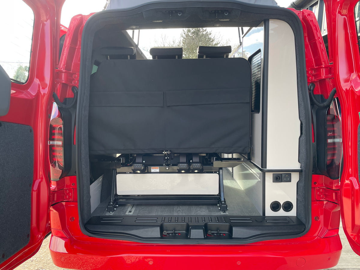 2025 VW Transporter T7 DSG Intensive Red SWB Freedom Campervan