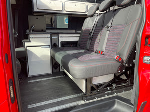 2025 VW Transporter T7 DSG Intensive Red SWB Freedom Campervan