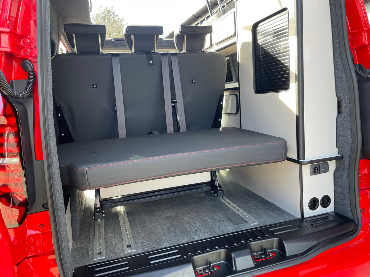 2025 VW Transporter T7 DSG Intensive Red SWB Freedom Campervan