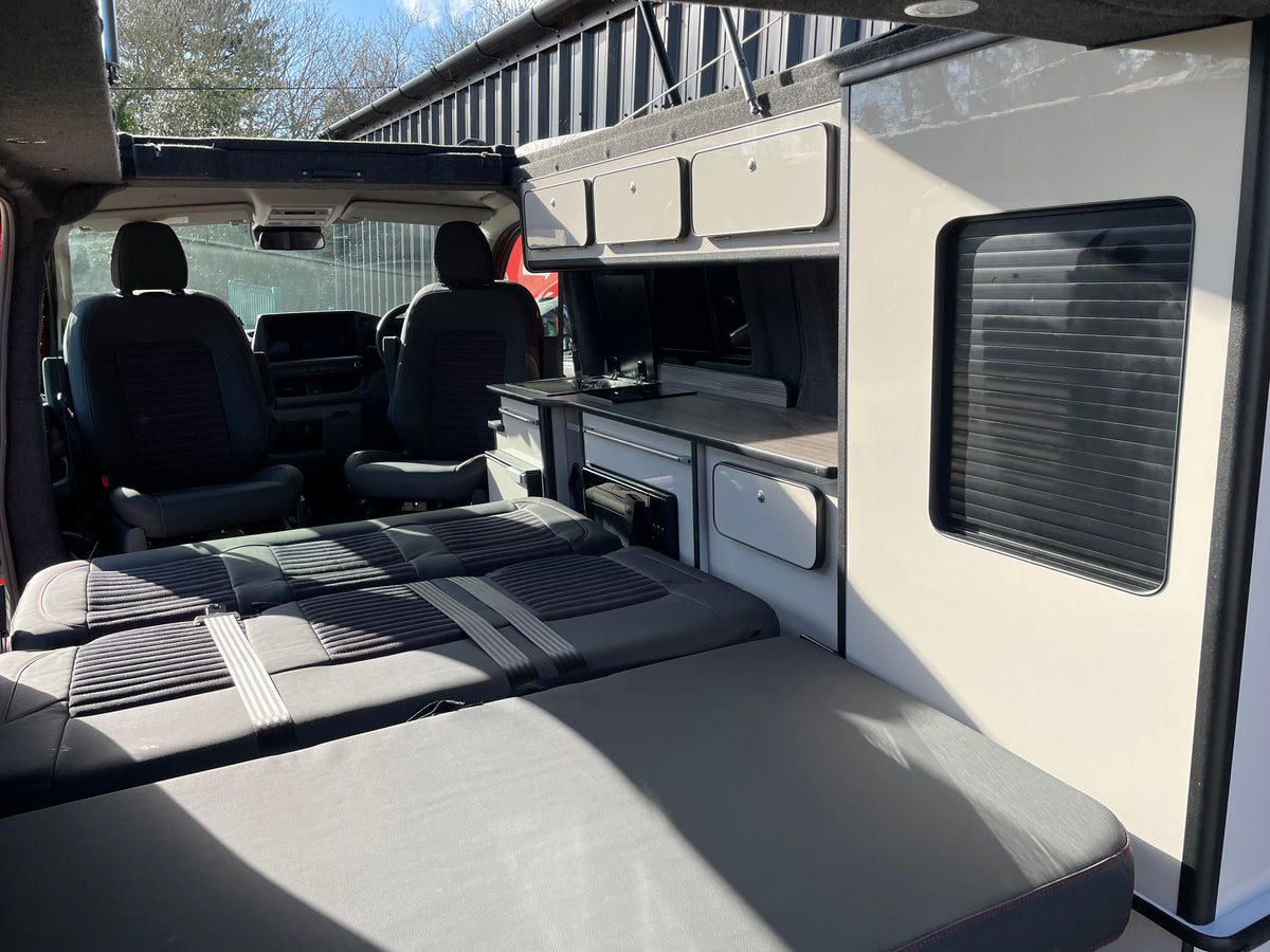 2025 VW Transporter T7 DSG Intensive Red SWB Freedom Campervan