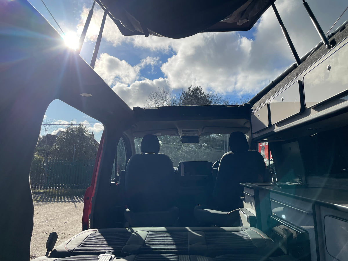 2025 VW Transporter T7 DSG Intensive Red SWB Freedom Campervan