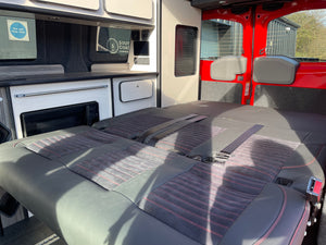 2025 VW Transporter T7 DSG Intensive Red SWB Freedom Campervan