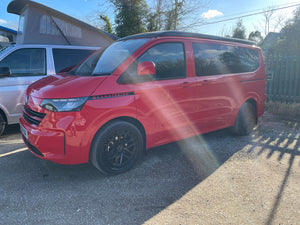 2025 VW Transporter T7 DSG Intensive Red SWB Freedom Campervan