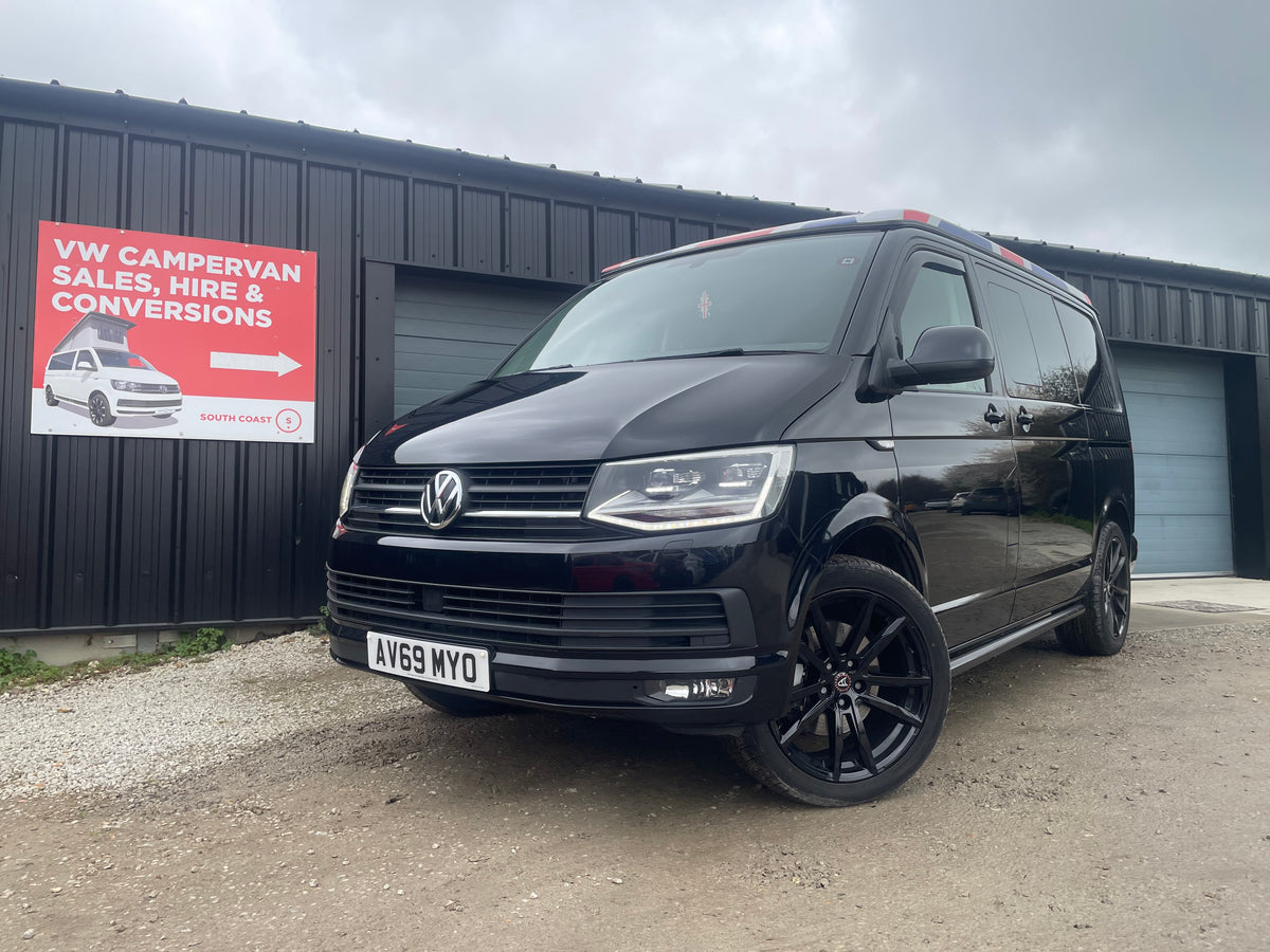 T6 Highline Campervan 2019 with Tailgate in Black - Automatic - low mileage