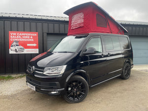 T6 Highline Campervan 2019 with Tailgate in Black - Automatic - low mileage