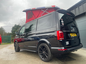 T6 Highline Campervan 2019 with Tailgate in Black - Automatic - low mileage