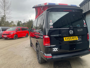 T6 Highline Campervan 2019 with Tailgate in Black - Automatic - low mileage