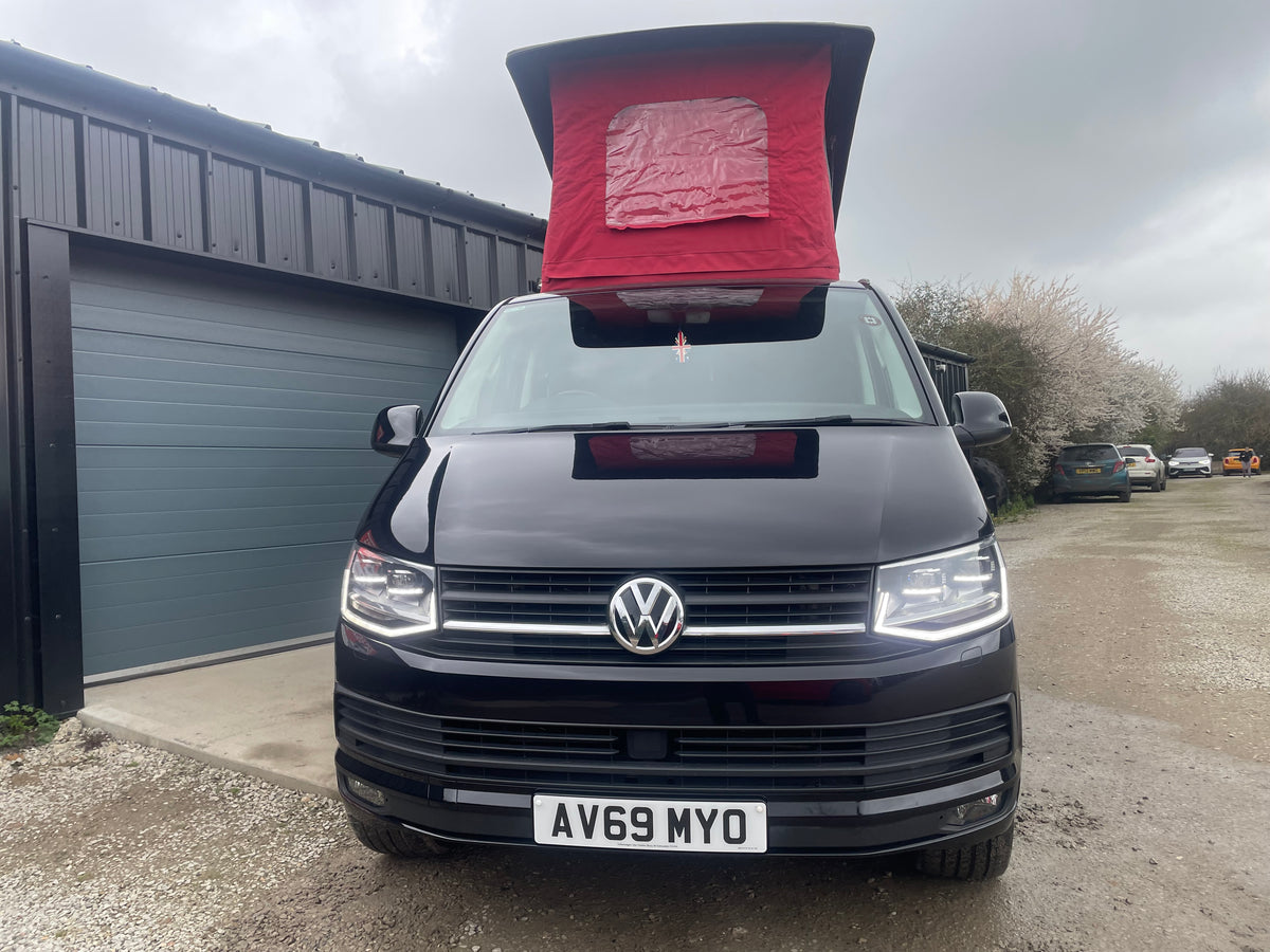 T6 Highline Campervan 2019 with Tailgate in Black - Automatic - low mileage