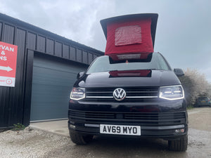 T6 Highline Campervan 2019 with Tailgate in Black - Automatic - low mileage