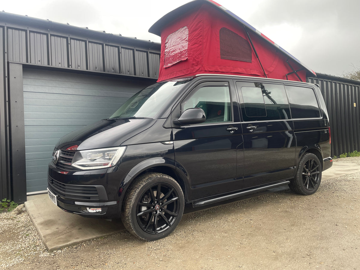 T6 Highline Campervan 2019 with Tailgate in Black - Automatic - low mileage