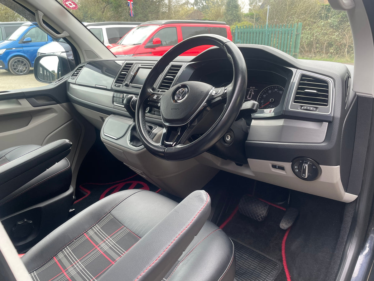 T6 Highline Campervan 2019 with Tailgate in Black - Automatic - low mileage