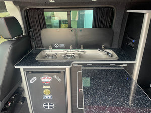 T6 Highline Campervan 2019 with Tailgate in Black - Automatic - low mileage