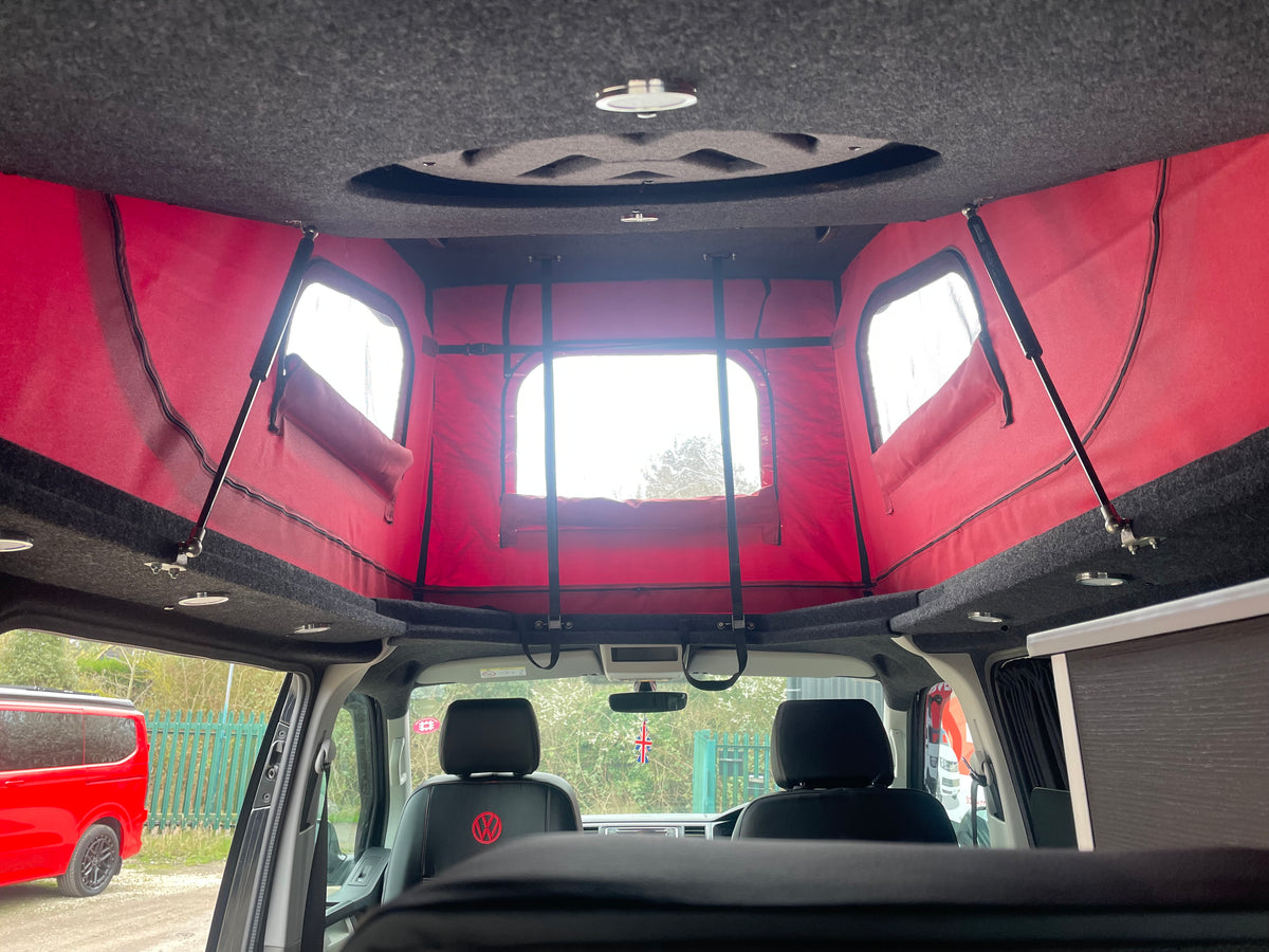T6 Highline Campervan 2019 with Tailgate in Black - Automatic - low mileage