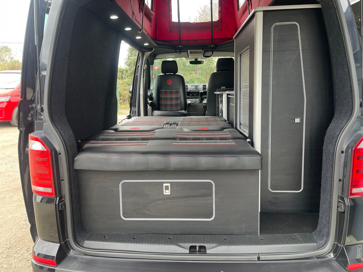 T6 Highline Campervan 2019 with Tailgate in Black - Automatic - low mileage