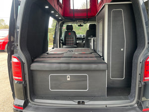 T6 Highline Campervan 2019 with Tailgate in Black - Automatic - low mileage