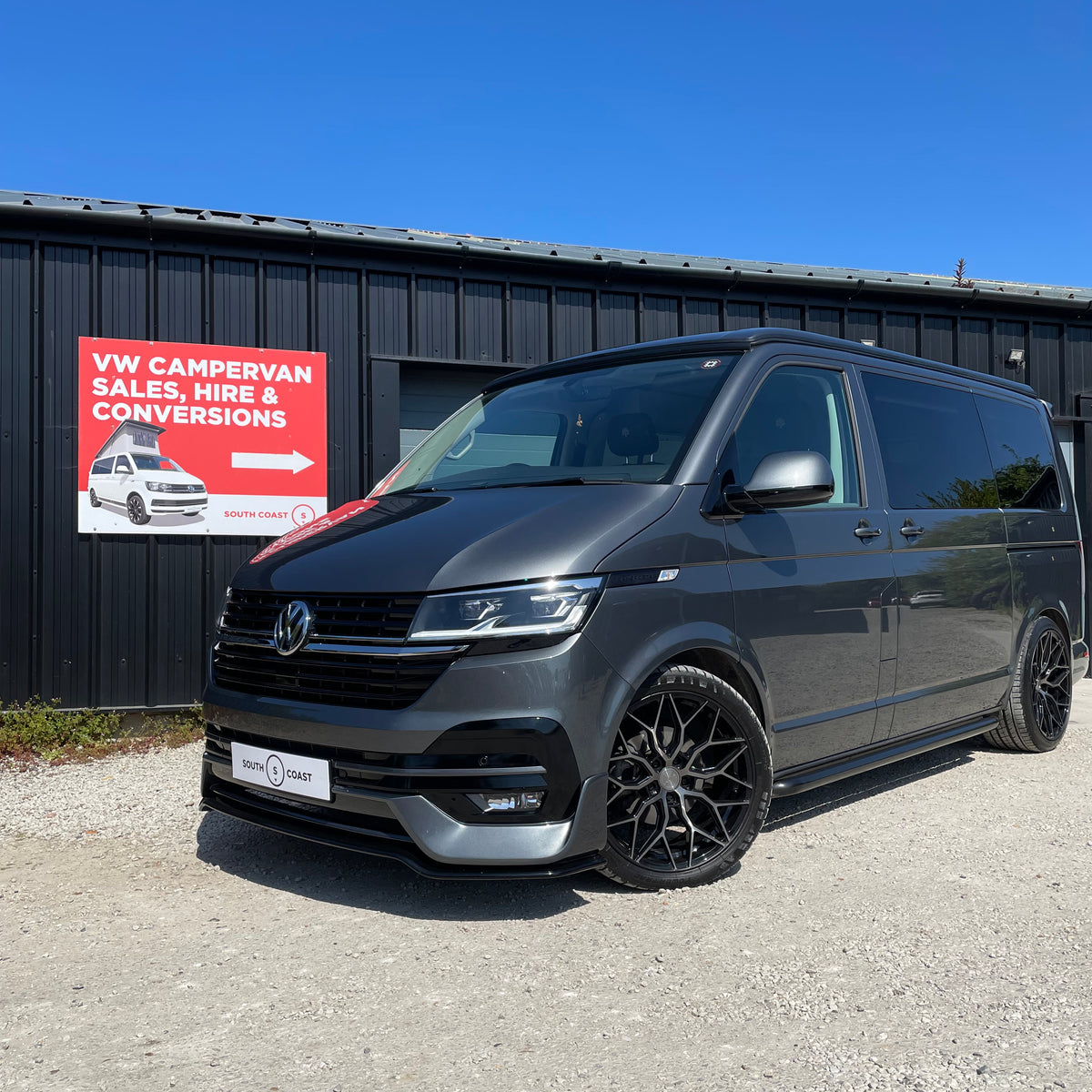 T6.1 Highline DSG All Seasons Campervan - Indium Grey with very low mileage RIB bed