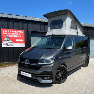 T6.1 Highline DSG All Seasons Campervan - Indium Grey with very low mileage RIB bed