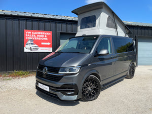 T6.1 Highline DSG All Seasons Campervan - Indium Grey with very low mileage RIB bed