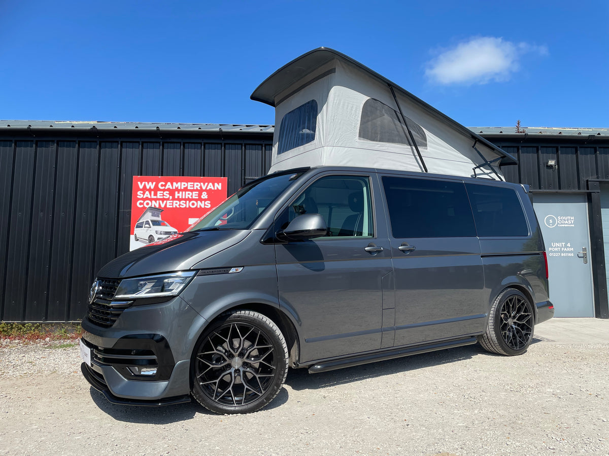 T6.1 Highline DSG All Seasons Campervan - Indium Grey with very low mileage RIB bed
