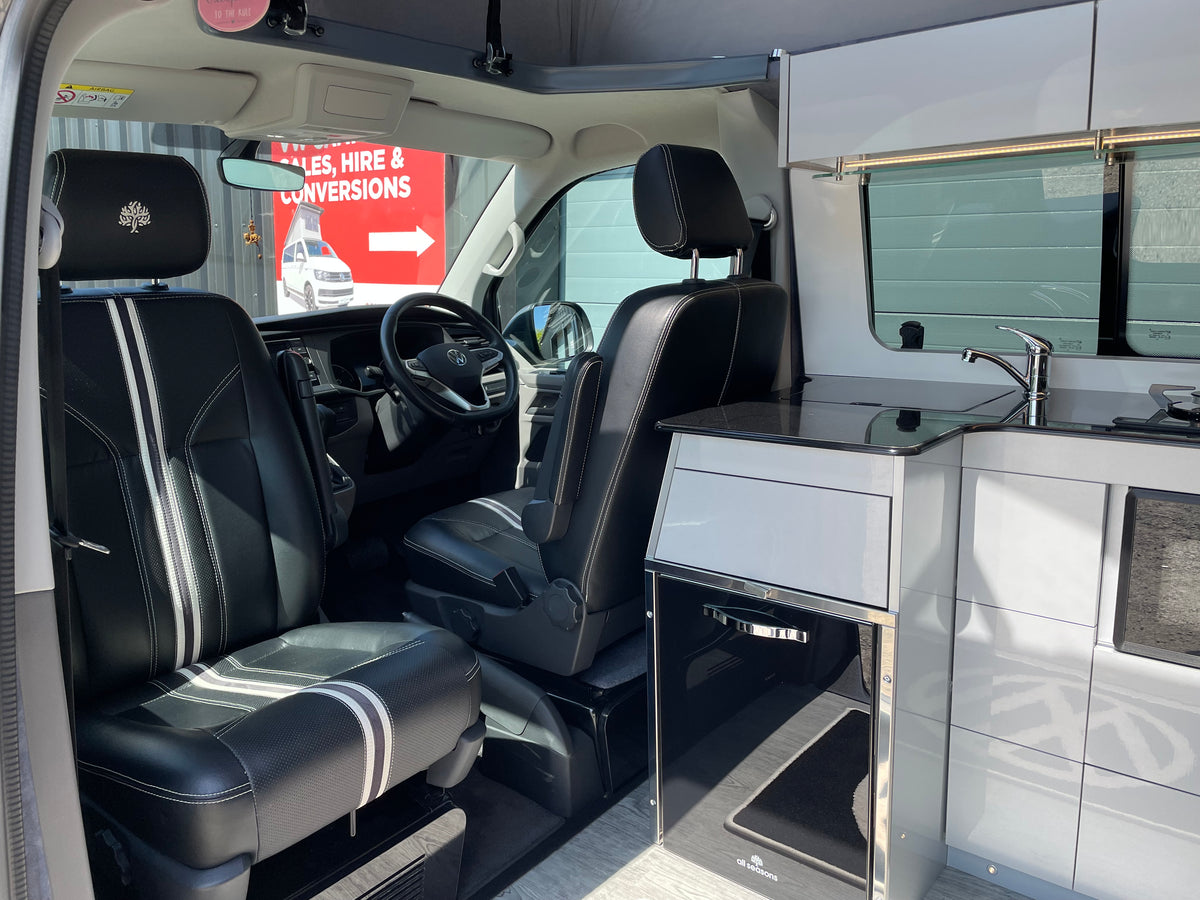 T6.1 Highline DSG All Seasons Campervan - Indium Grey with very low mileage RIB bed