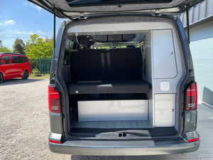 T6.1 Highline DSG All Seasons Campervan - Indium Grey with very low mileage RIB bed