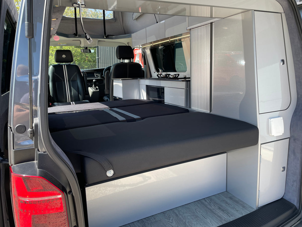 T6.1 Highline DSG All Seasons Campervan - Indium Grey with very low mileage RIB bed