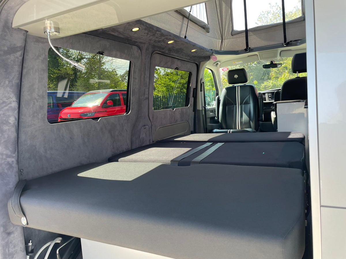 T6.1 Highline DSG All Seasons Campervan - Indium Grey with very low mileage RIB bed