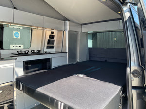T6.1 Highline DSG All Seasons Campervan - Indium Grey with very low mileage RIB bed