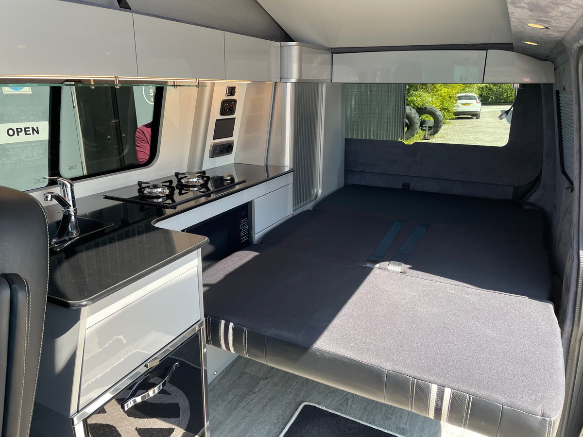 T6.1 Highline DSG All Seasons Campervan - Indium Grey with very low mileage RIB bed