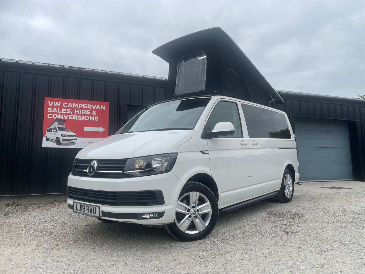 T6 Highline Campervan with air con (18 plate) - White