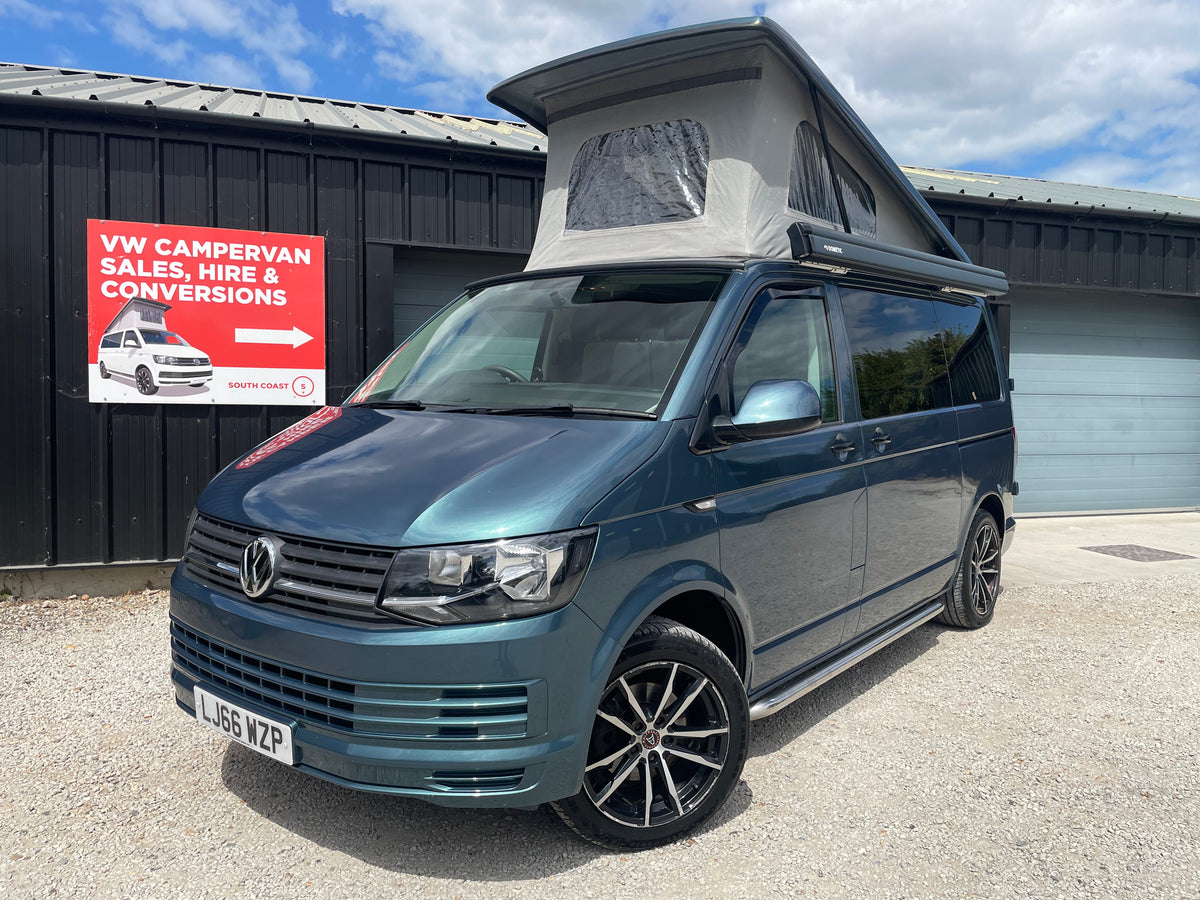 2016 VW Transporter T6 Green SWB CamperKing Conversion