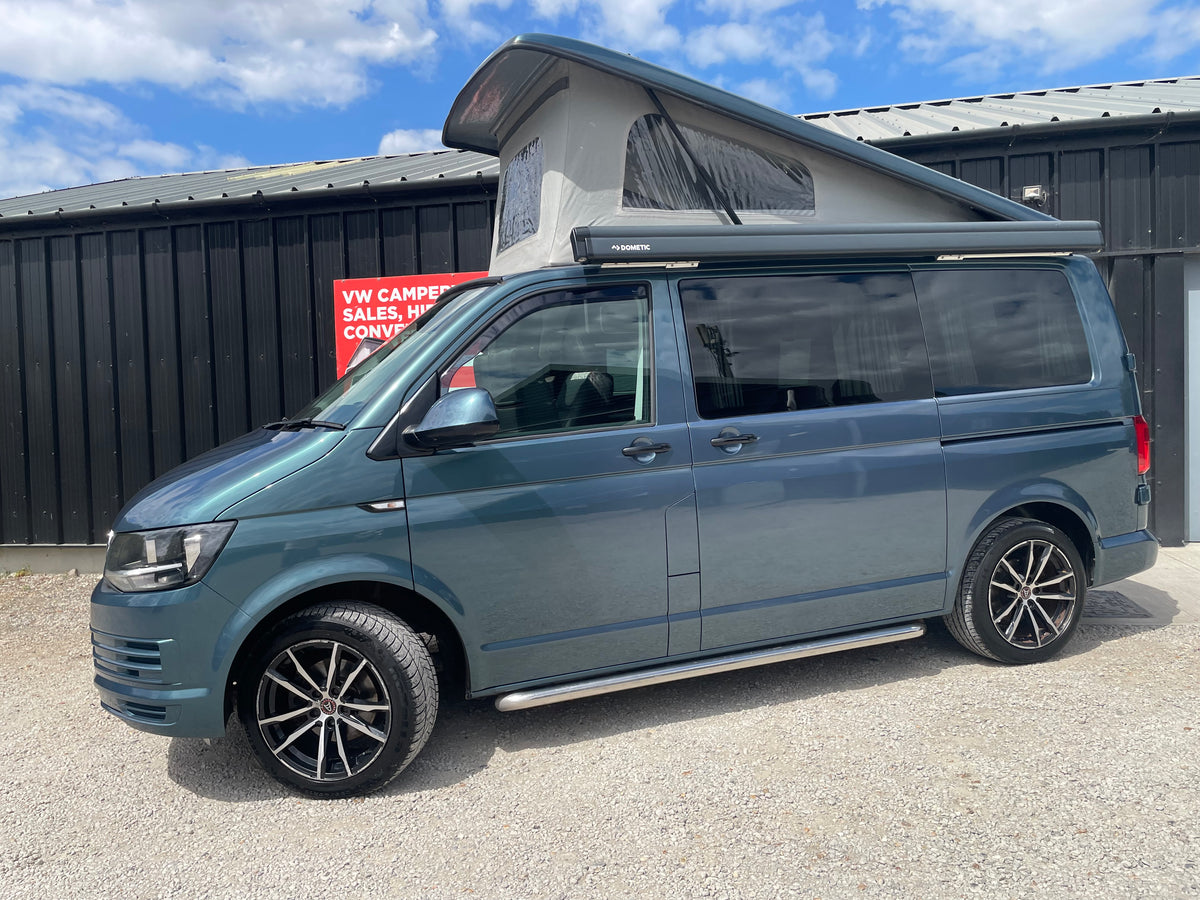 2016 VW Transporter T6 Green SWB CamperKing Conversion