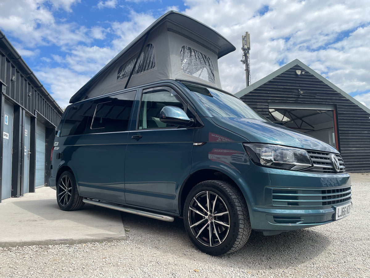 2016 VW Transporter T6 Green SWB CamperKing Conversion