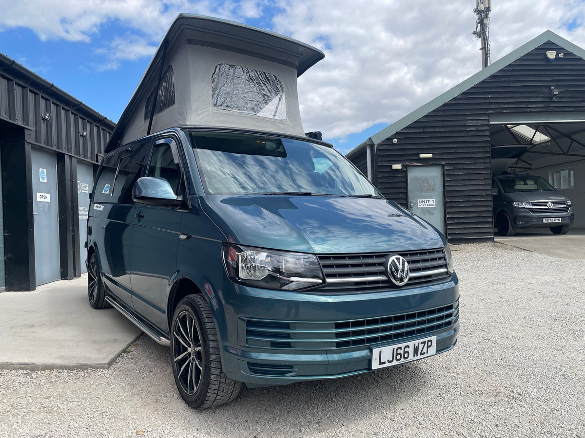 2016 VW Transporter T6 Green SWB CamperKing Conversion