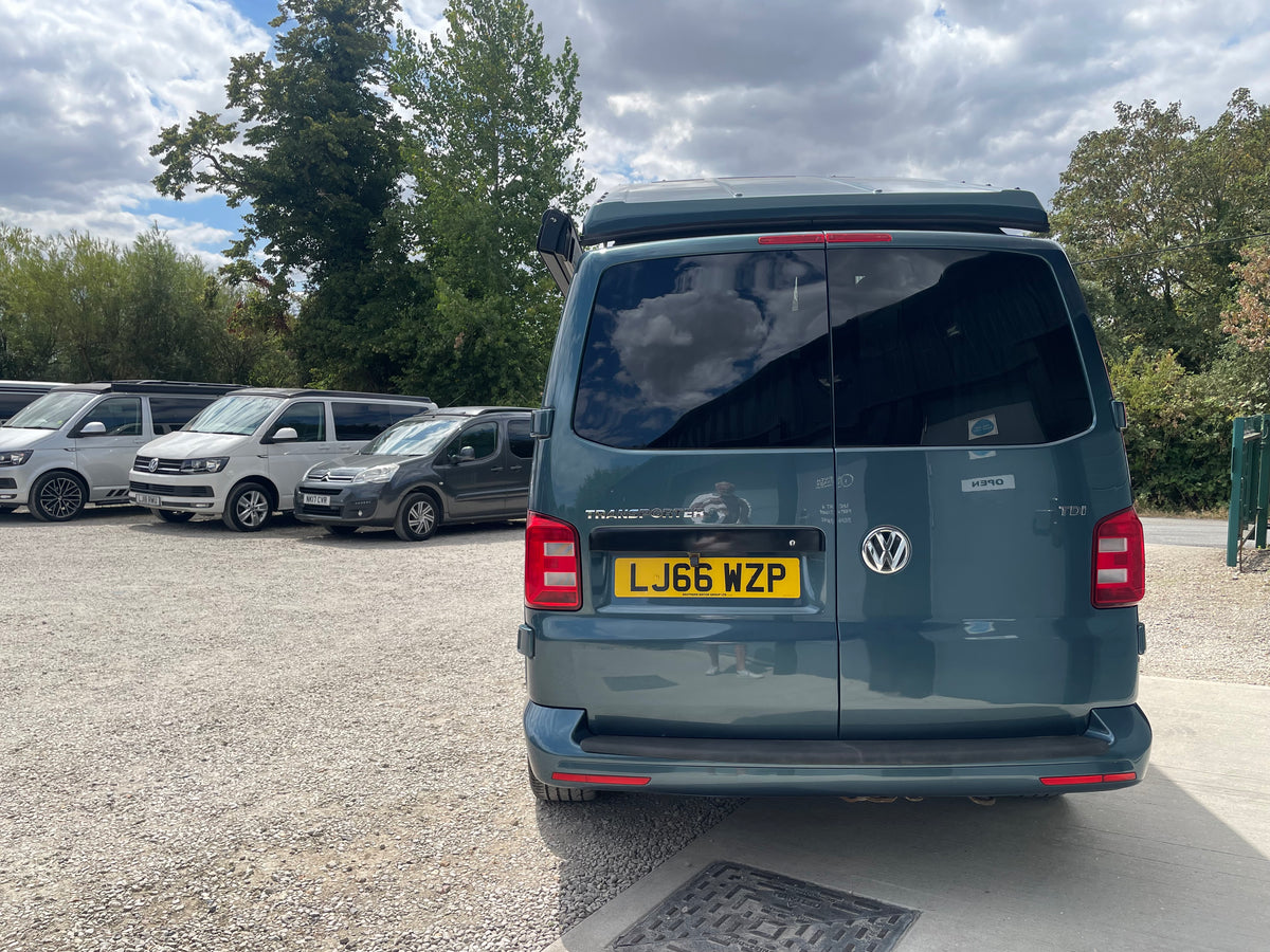 2016 VW Transporter T6 Green SWB CamperKing Conversion