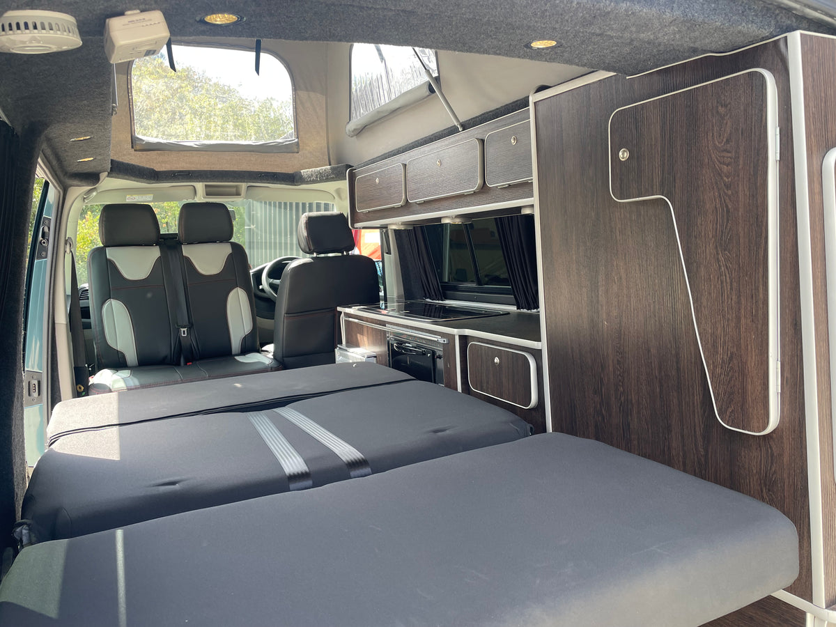 2016 VW Transporter T6 Green SWB CamperKing Conversion