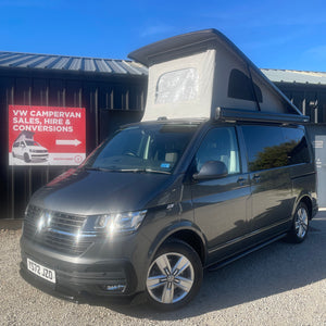 T6.1 Highline Campervan 2022 (72 plate) - Auto DSG - Indium Grey with low mileage
