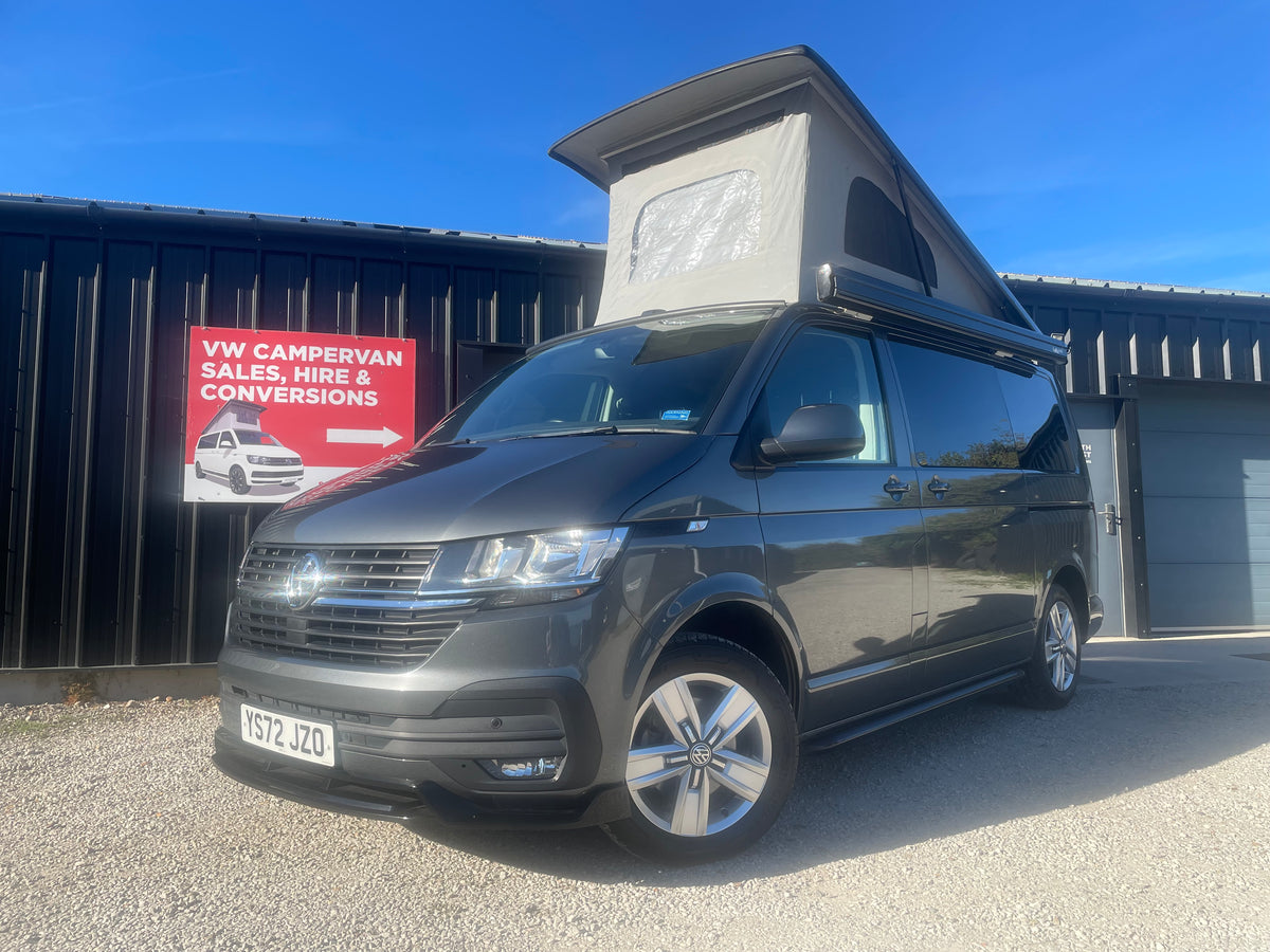 T6.1 Highline Campervan 2022 (72 plate) - Auto DSG - Indium Grey with low mileage