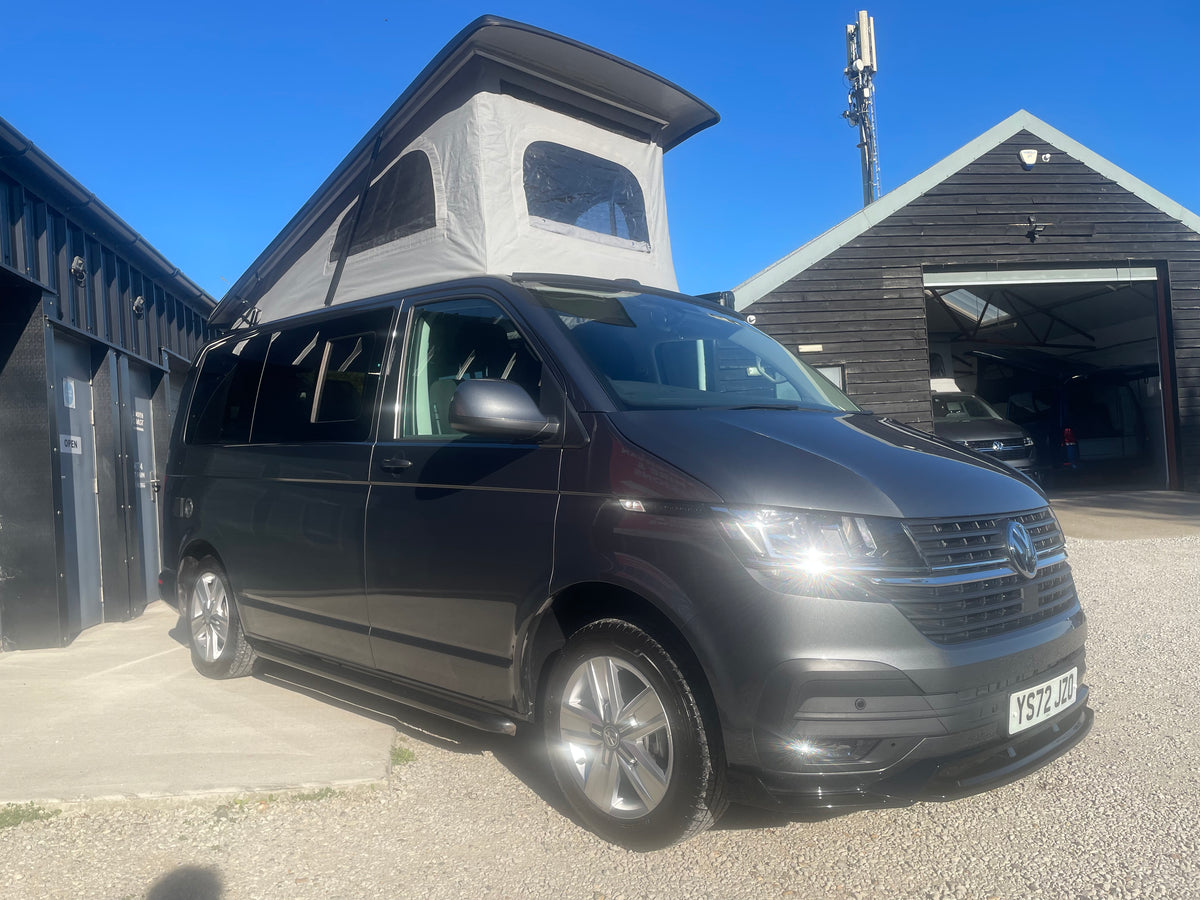T6.1 Highline Campervan 2022 (72 plate) - Auto DSG - Indium Grey with low mileage